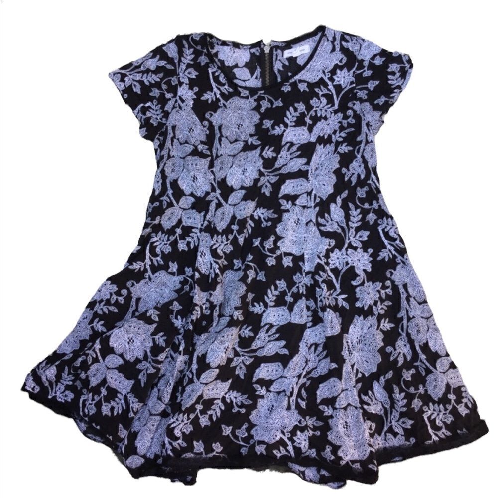 UO Silence & Noise Mini SS Skater Dress